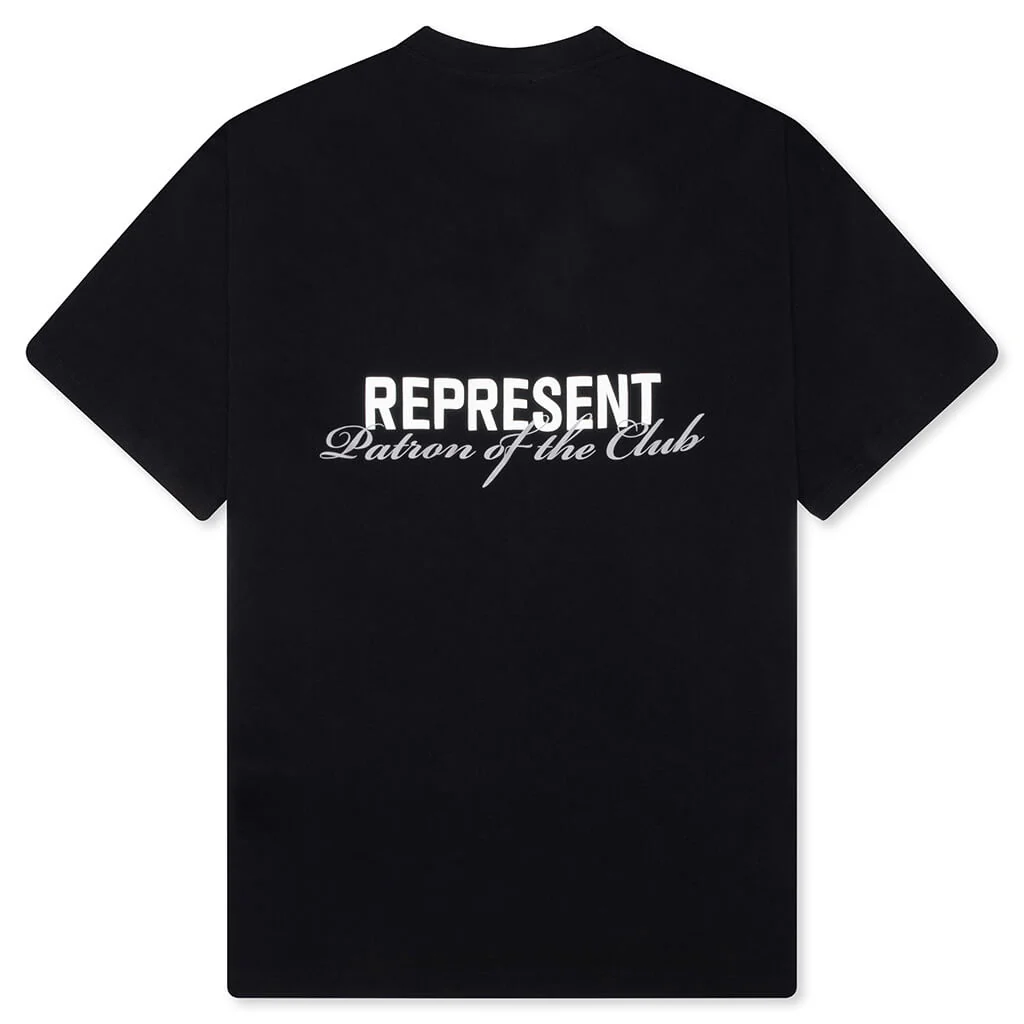 Patron Of The Club T-Shirt - Black - Image 2