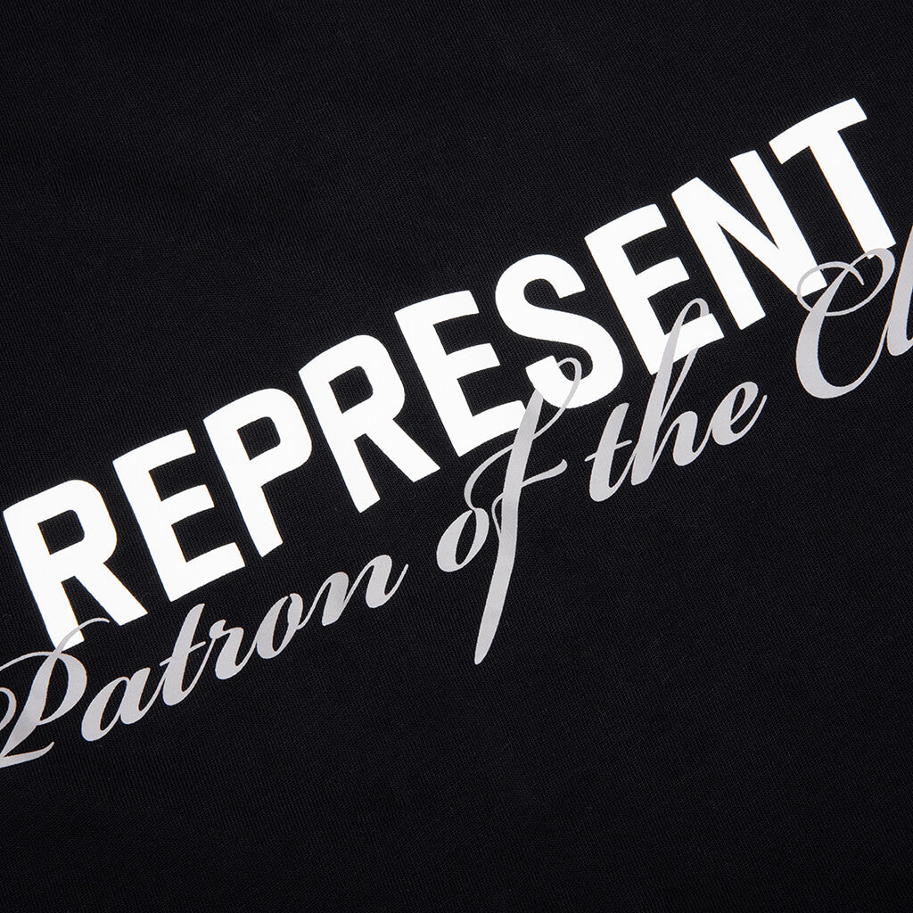 Patron Of The Club T-Shirt - Black - Image 4