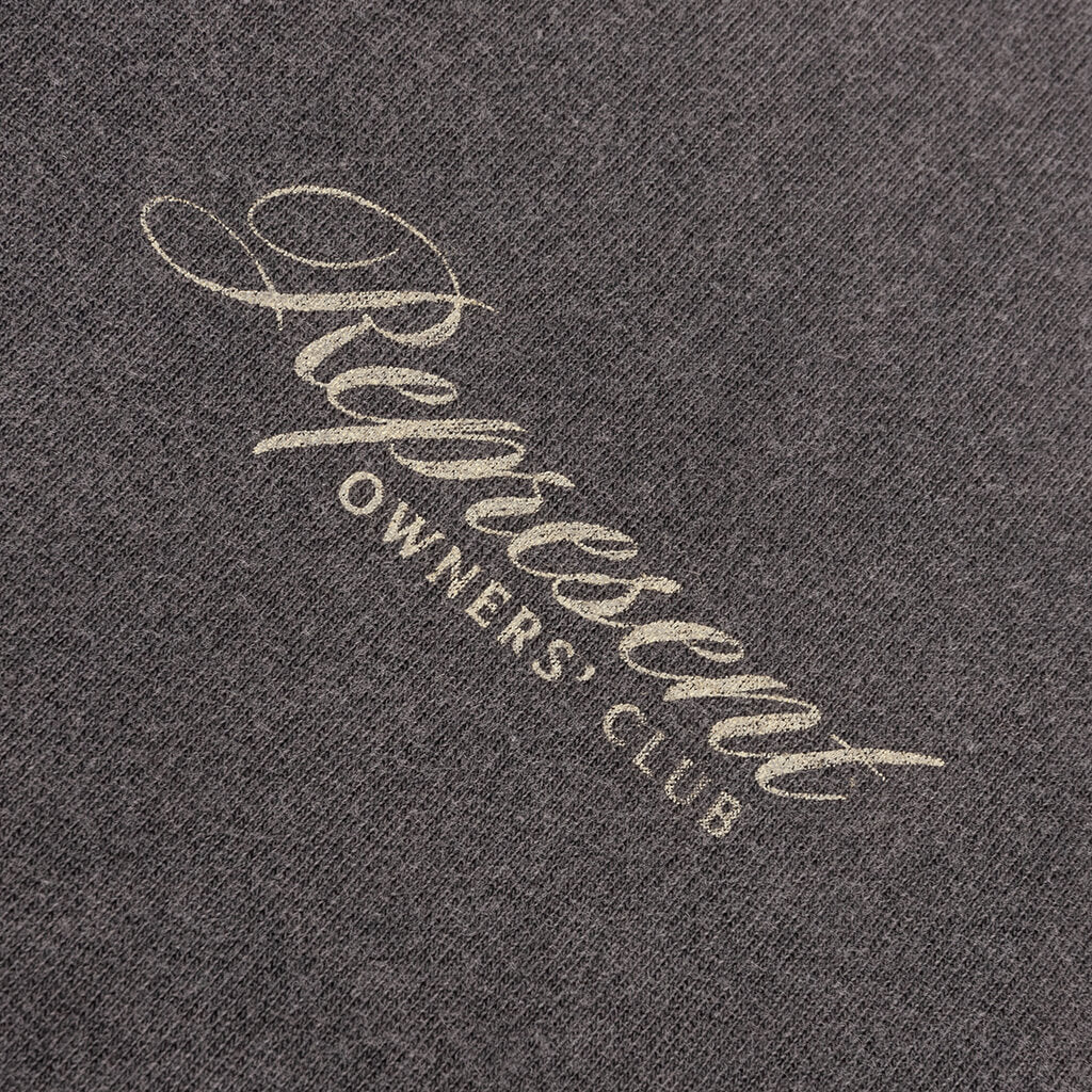 Owners Club Script T-Shirt - Vintage Grey - Image 3