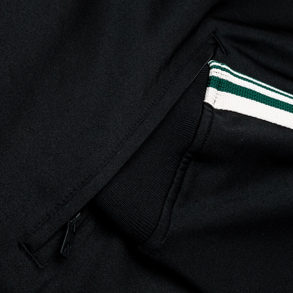 Taped Track Jacket - Jet Black - Image 4