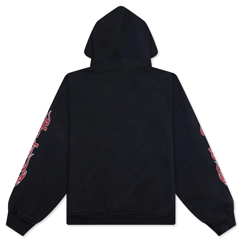 Mesa Stallion Hoodie - Vintage Black/Red/Yellow - Image 2