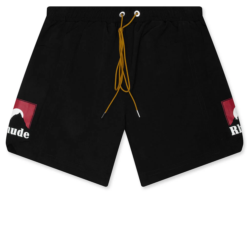 Moonlight Logo Short - Black/Red/White