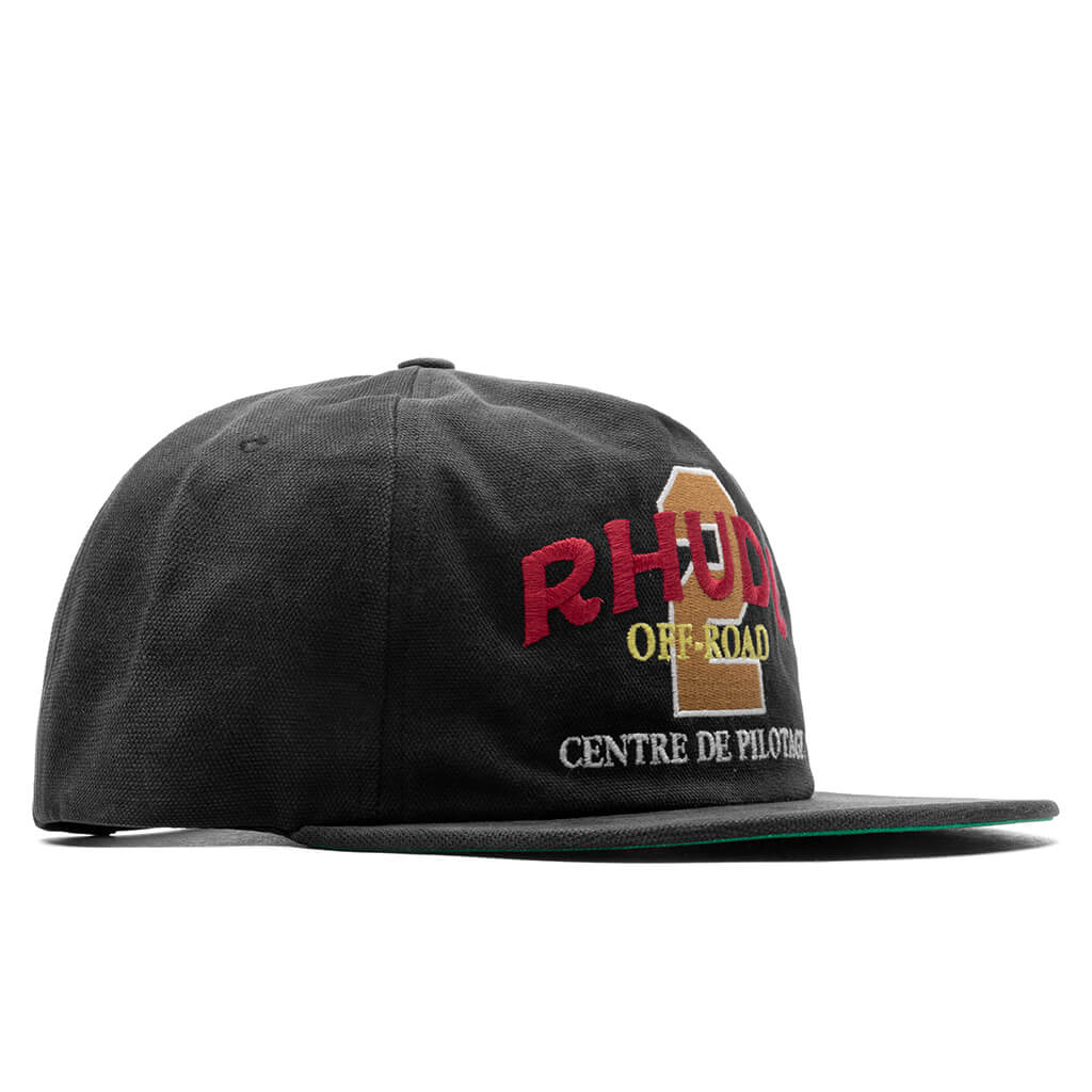 Off Road Washed Canvas Hat - Black - Image 3