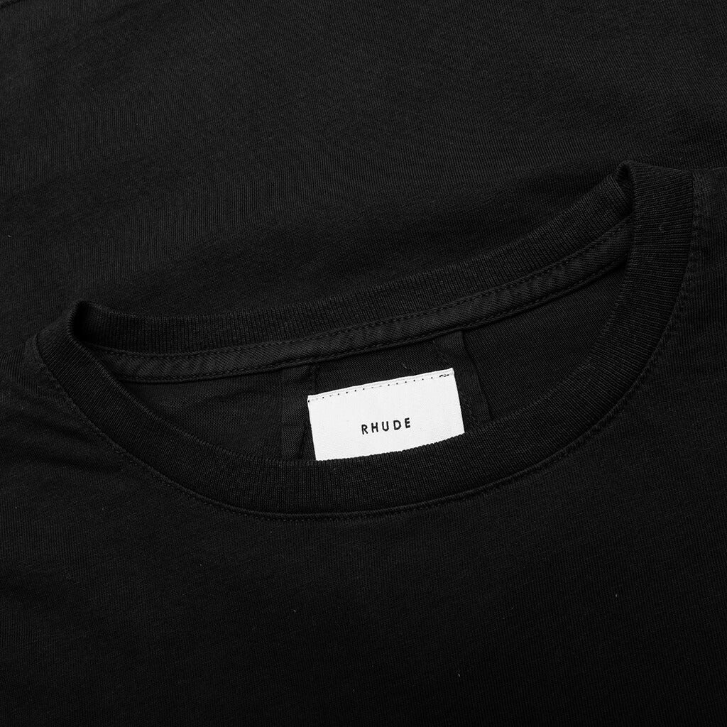 Rhude Rallye Tee - Vintage Black - Image 3