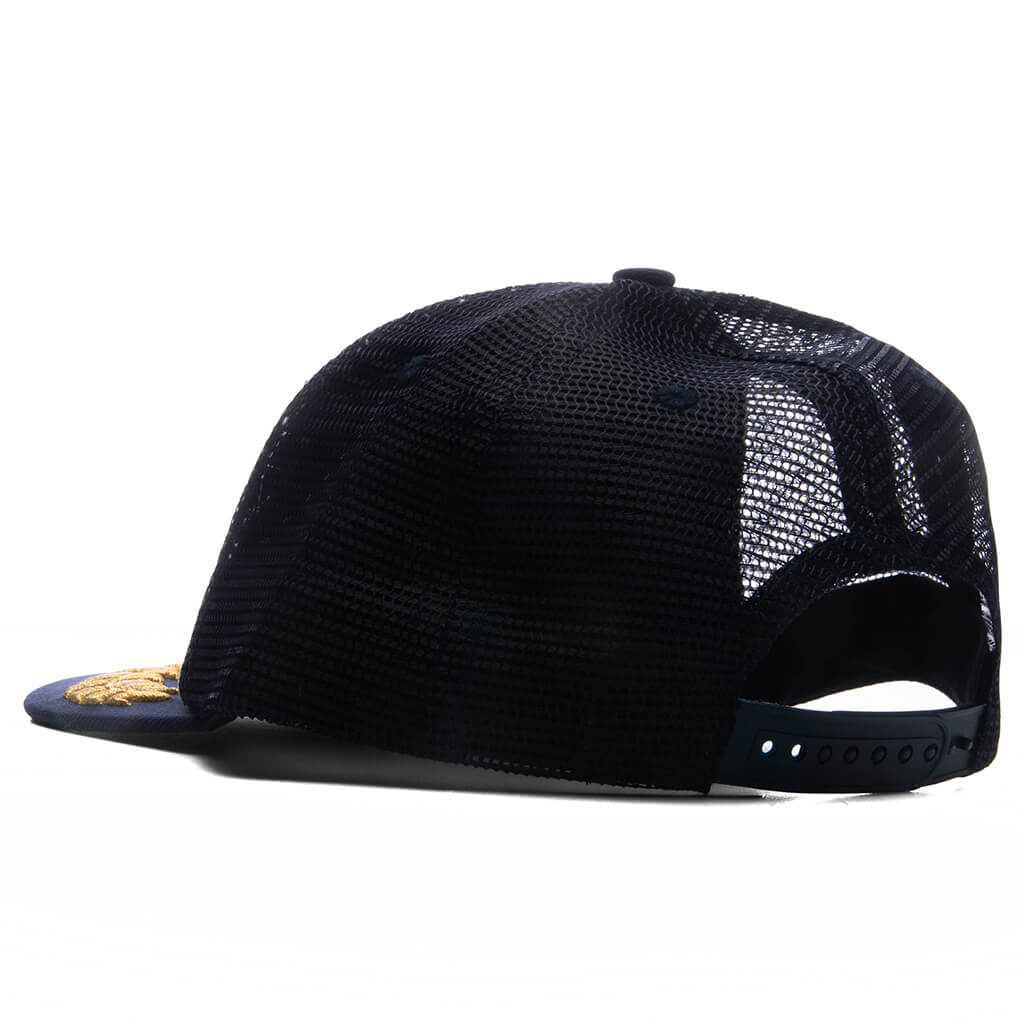 USA Sailing Icon Trucker Hat - Navy/White - Image 4