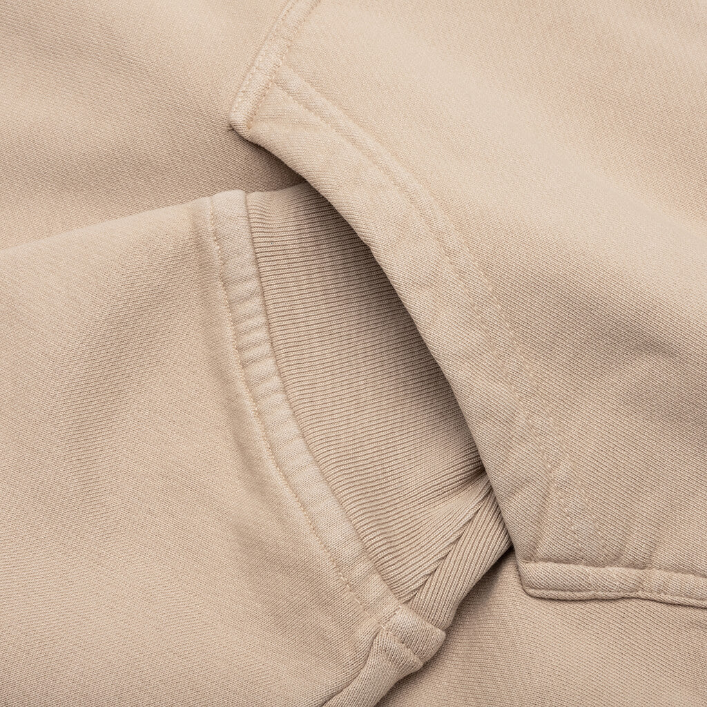 Zip Up Hoodie - Sand - Image 5