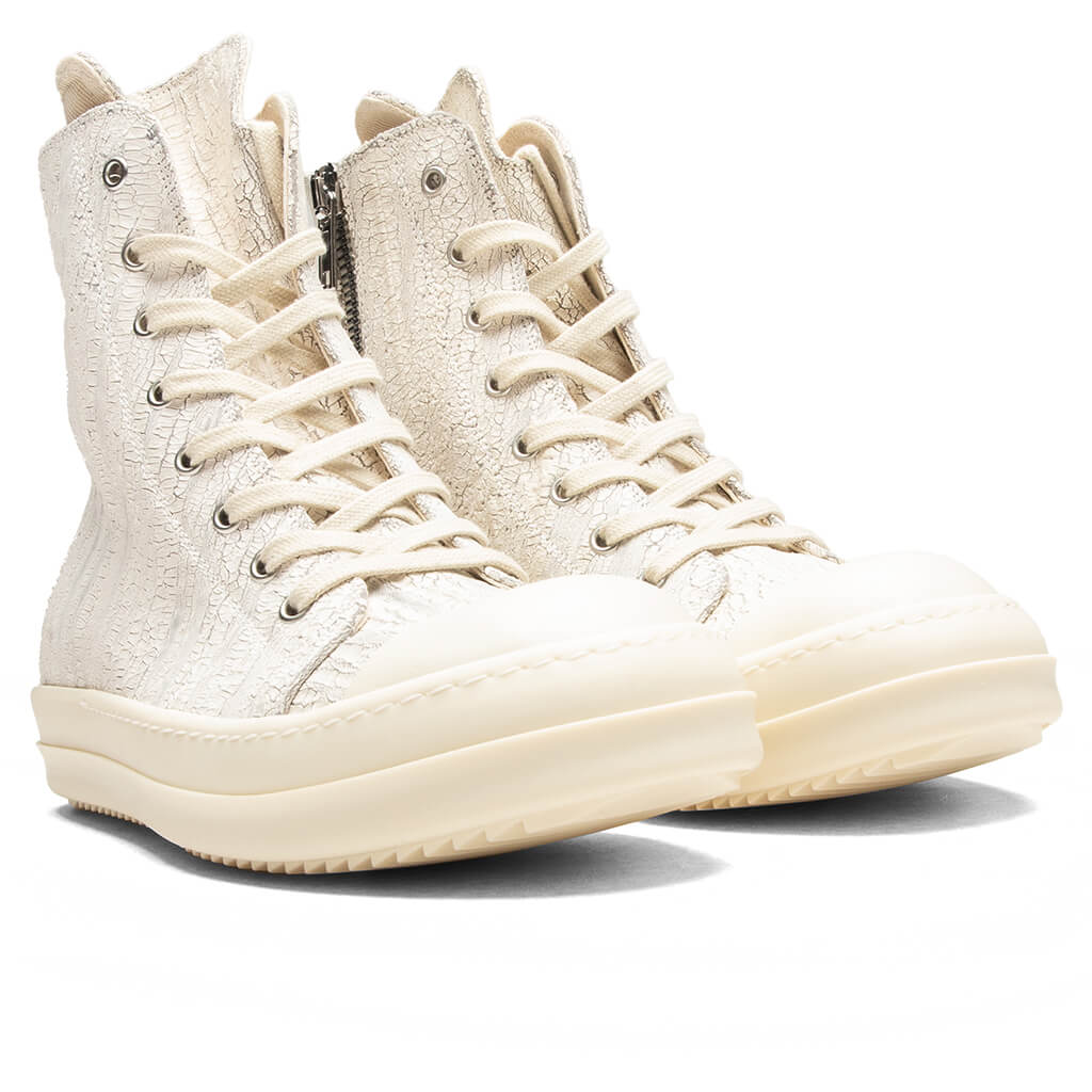 Denim Sneaks - Milk White - Image 2
