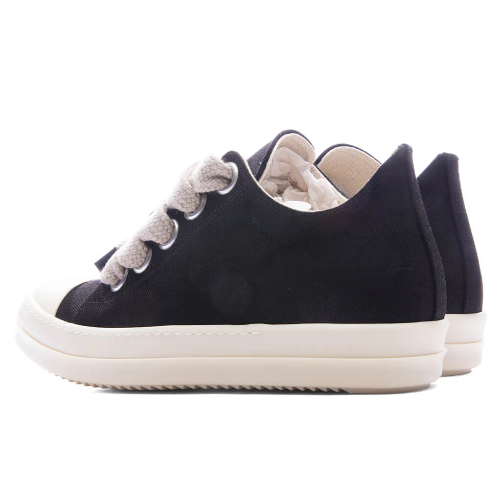 Jumbolace Low Sneaks - Black/Milk - Image 3