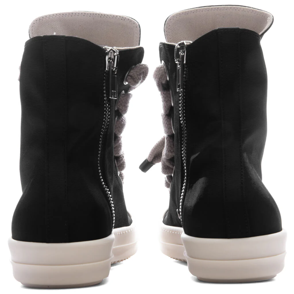 Jumbolace High Sneaks - Black/Milk - Image 4