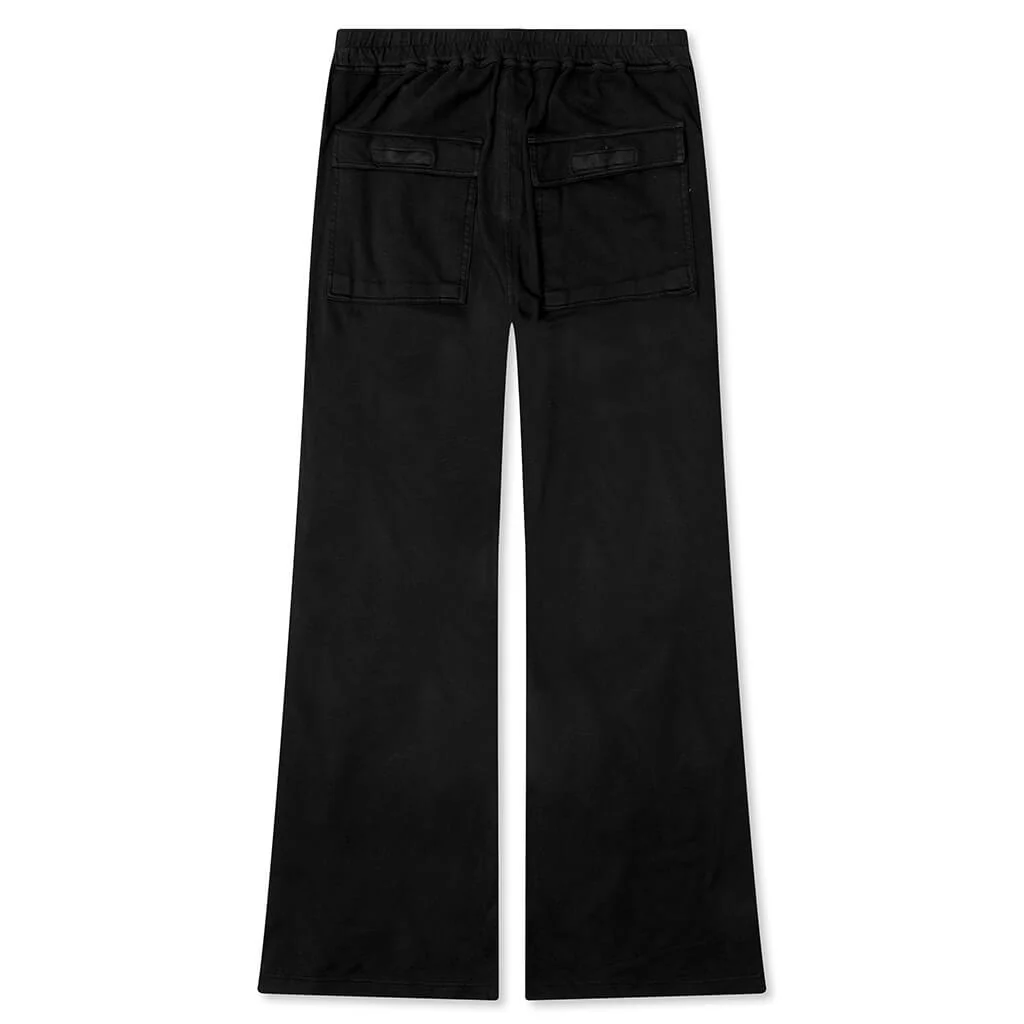 Brushed Jersey Pusher Pants - Black - Image 2