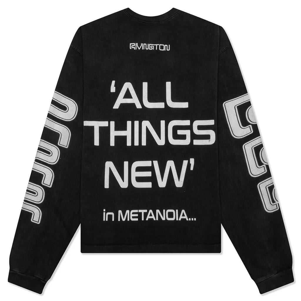 After Death CVA L/S Tee - Jet Black - Image 2