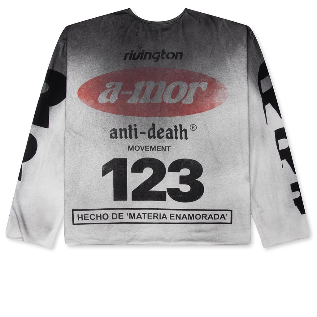 Amor Roi Enemy L/S Tee - Max White - Image 2