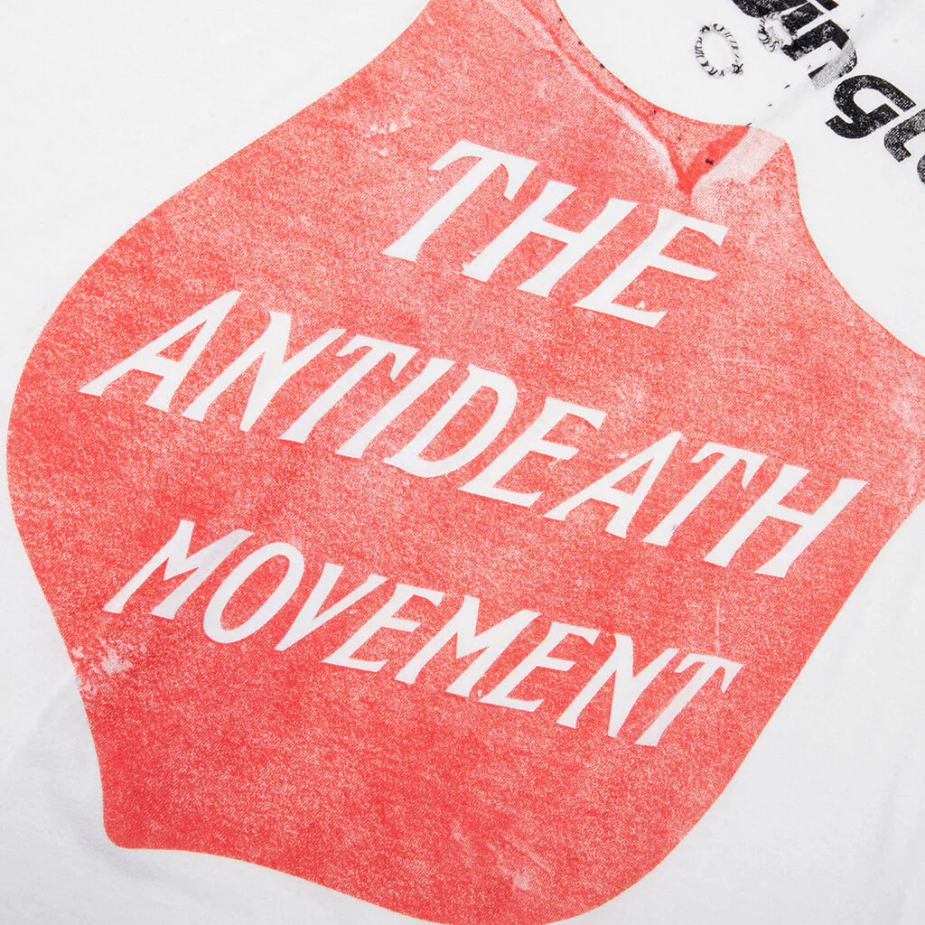 Anti Death Tyler Tee - Max White - Image 3
