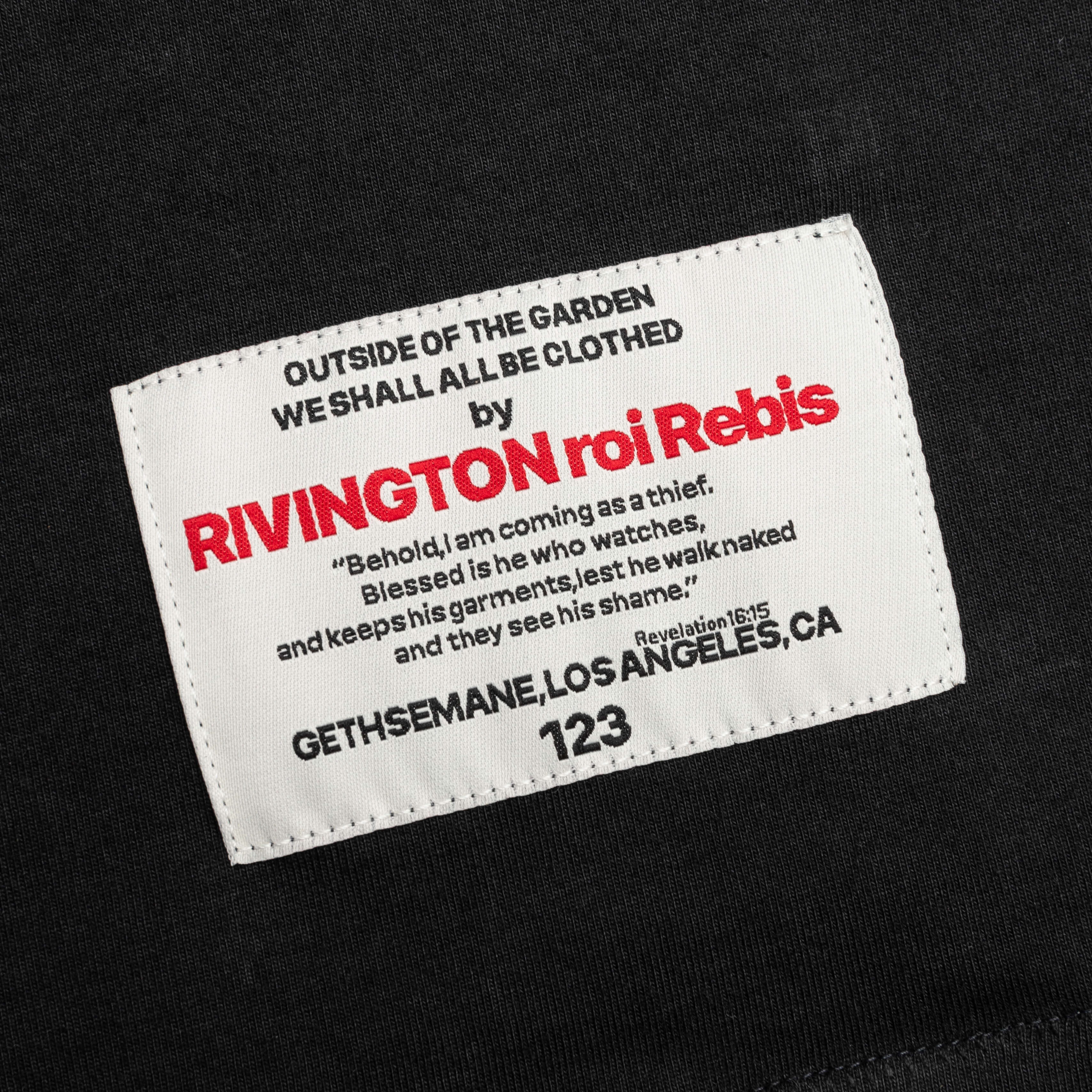 CVA Imitation of Paris Tee - Black - Image 4