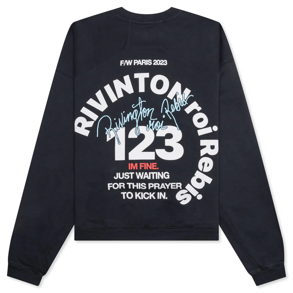 CVA Paris Crewneck - Black - Image 2