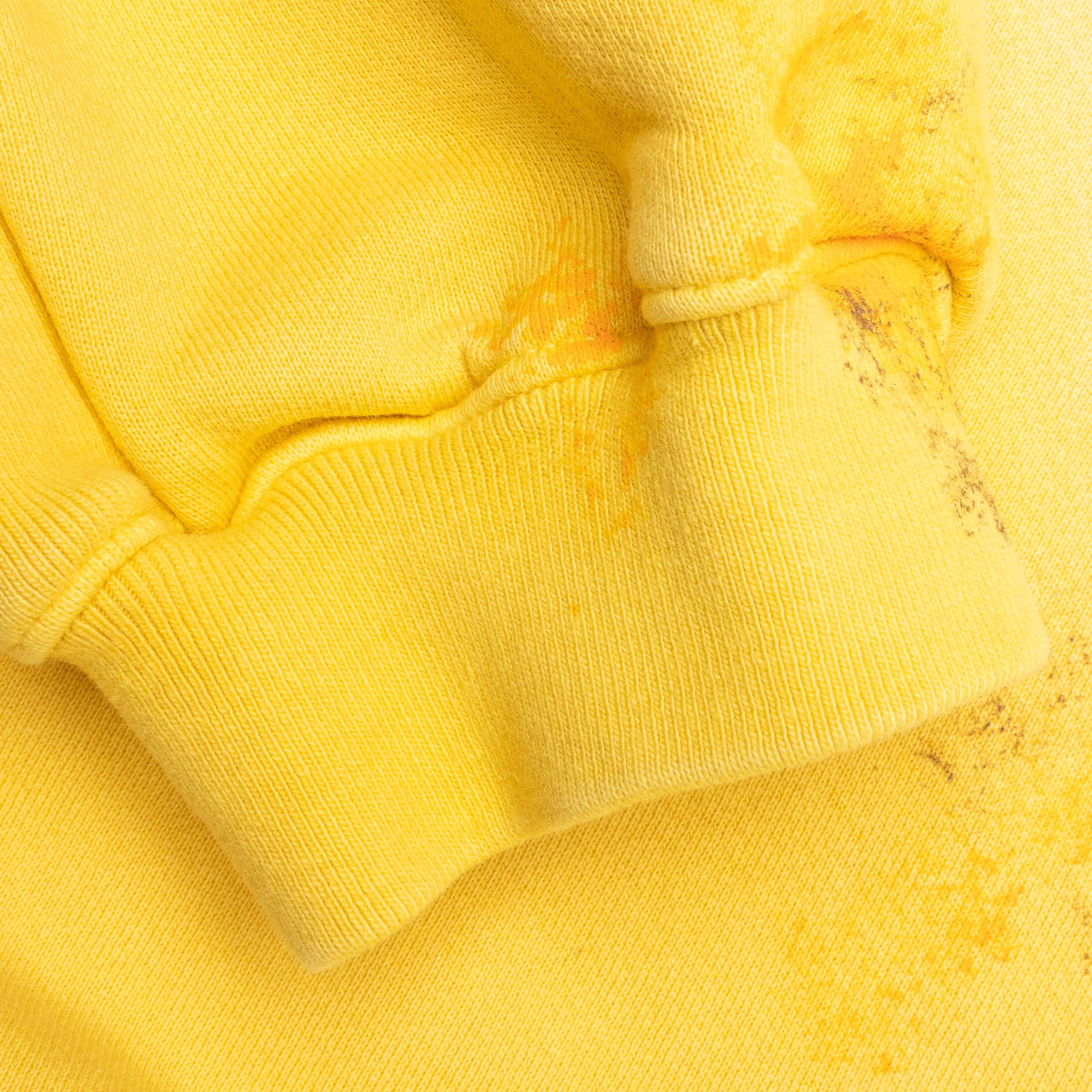 Gym Bag CVA Hoodie - Washed Yellow - Image 4
