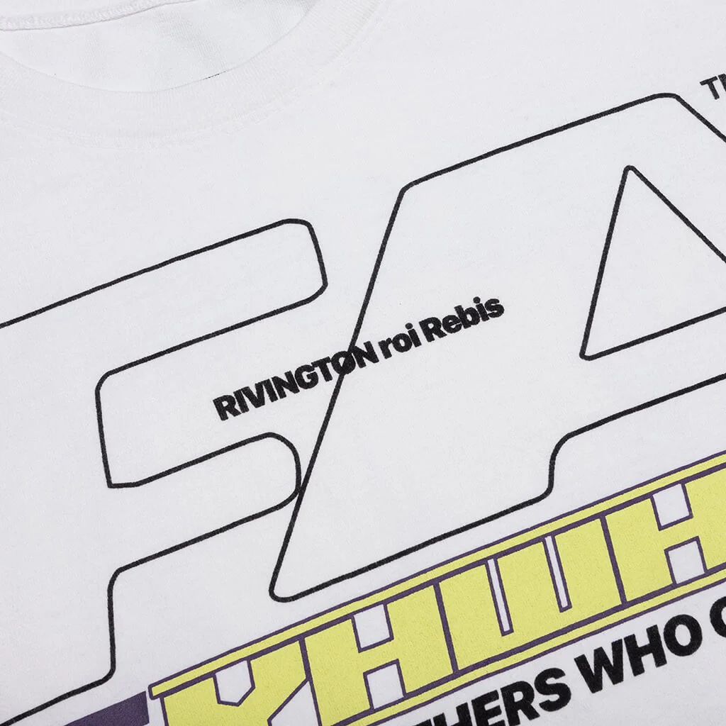 His Own Racing L/S Tee - Optic White - Image 4