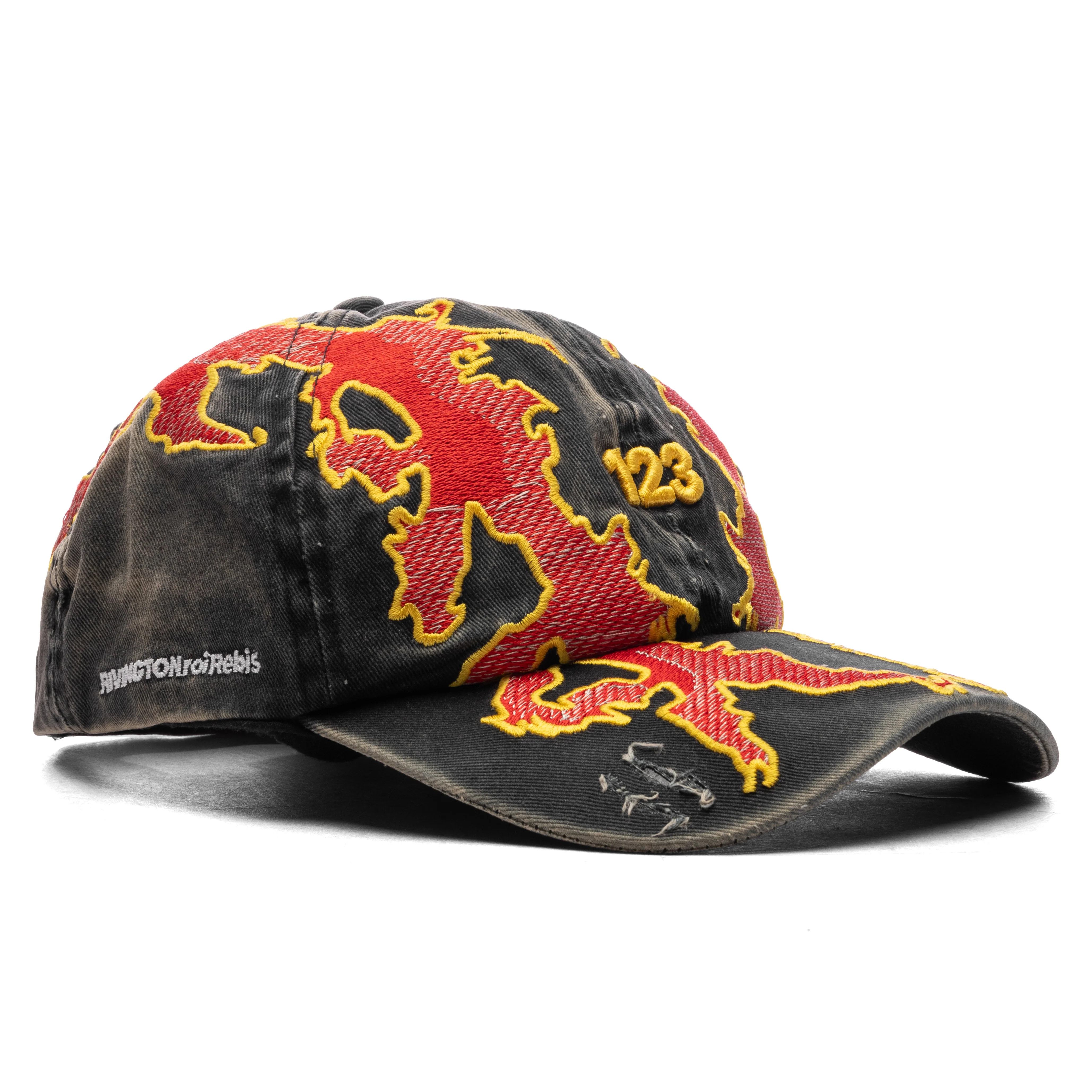 Lambs Cap - Black/Red - Image 3