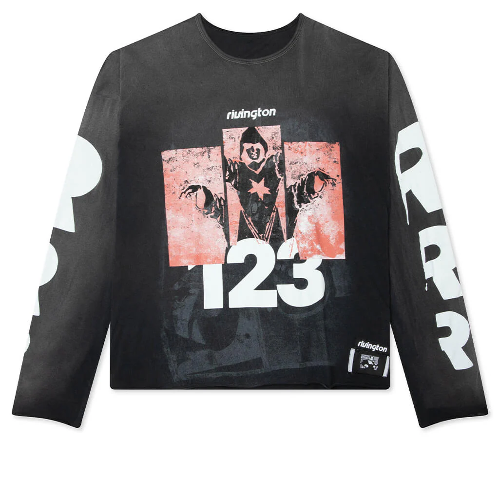 Left Out Enemy L/S Tee - Vintage Black