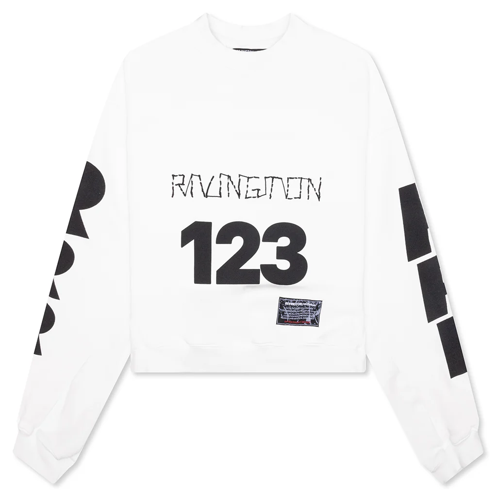 USO-123 CVA Crewneck - Max White