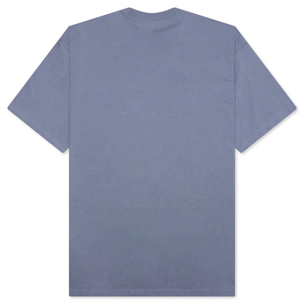 S/S Diagram Script T-Shirt - Bay Blue - Image 2
