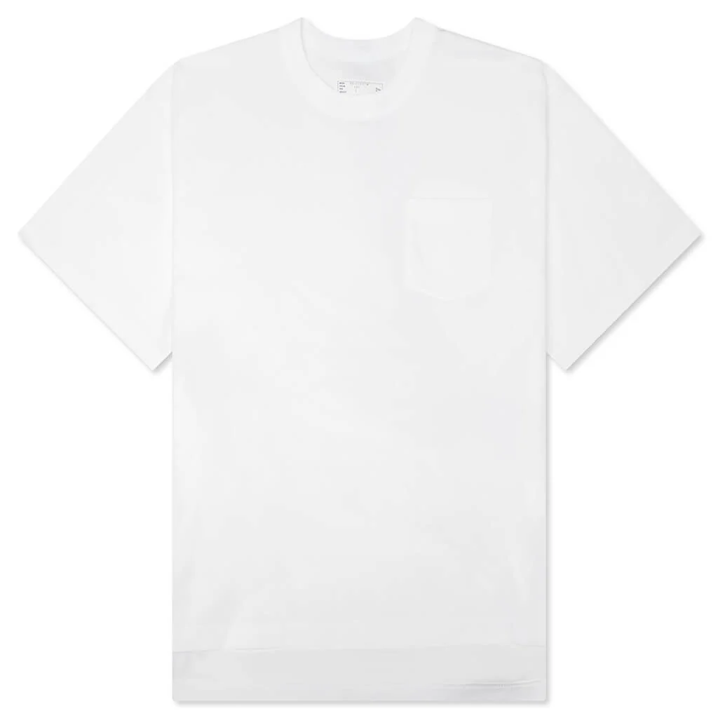 Cotton Jersey T-Shirt - White