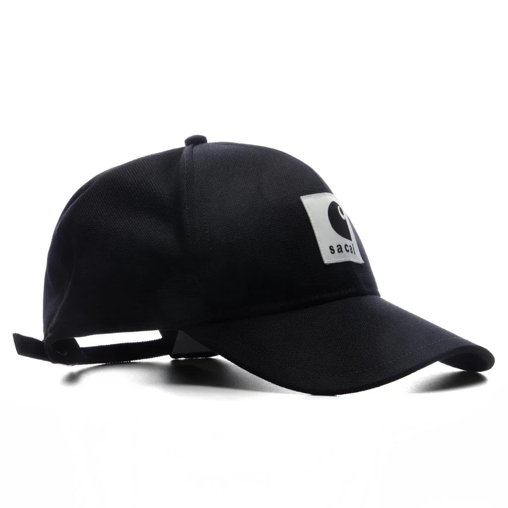 Sacai x Carhartt WIP Duck Cap - Black - Image 2