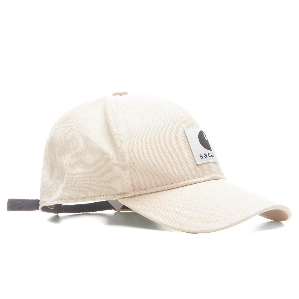 Sacai x Carhartt WIP Duck Cap - Ivory - Image 2