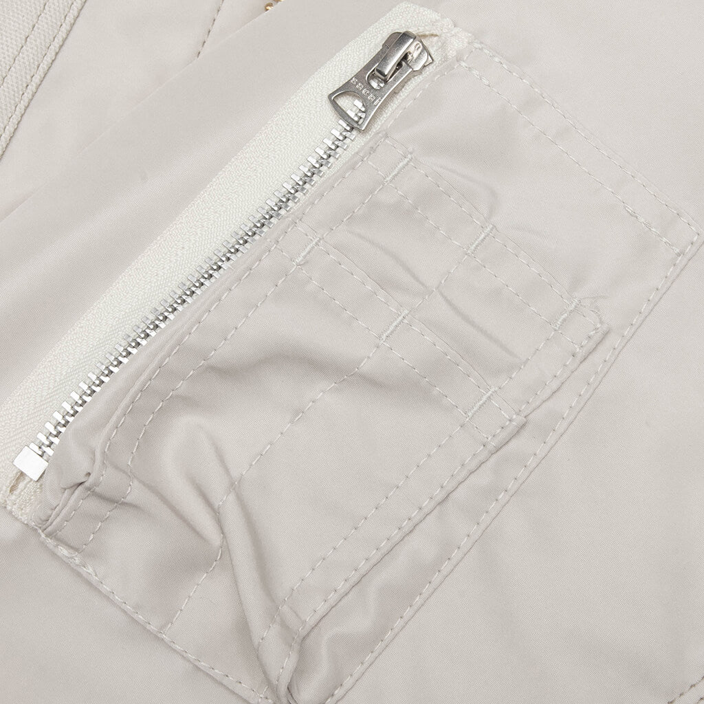Sacai x Carhartt WIP Nylon Twill Duck Blouson - Ivory - Image 7