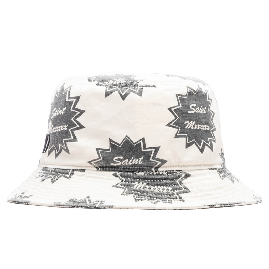 Saint Bucket Hat - White - Image 3