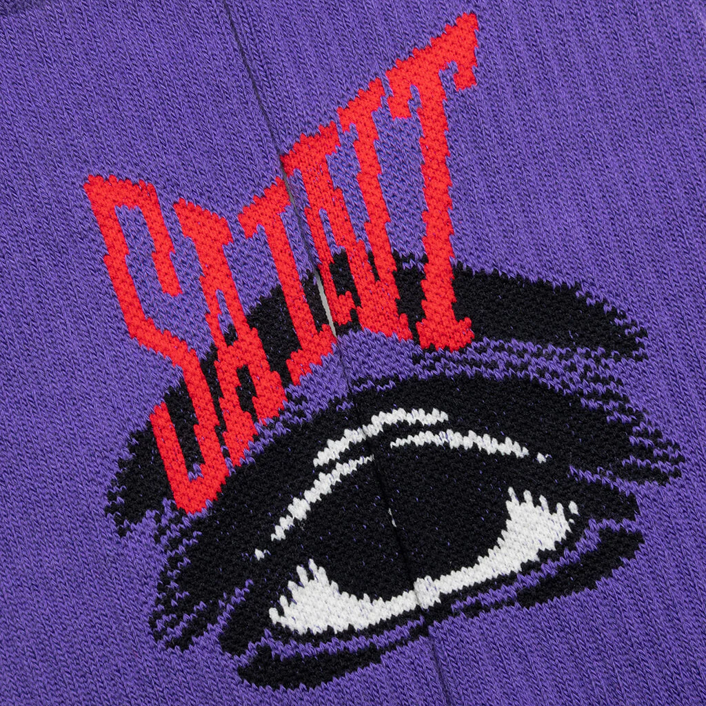 Eye Socks - Purple - Image 2