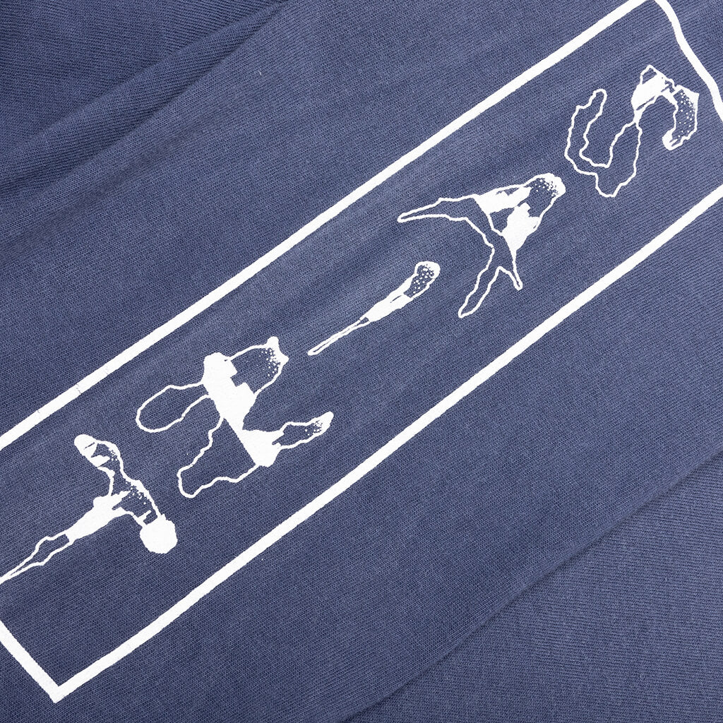 Saint M6 x Babylon Bleed L/S Tee - Navy - Image 4