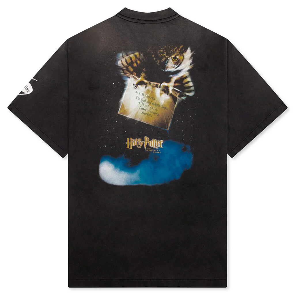 Saint M6 x Harry Potter Philosopher's Stone S/S Tee - Black - Image 2