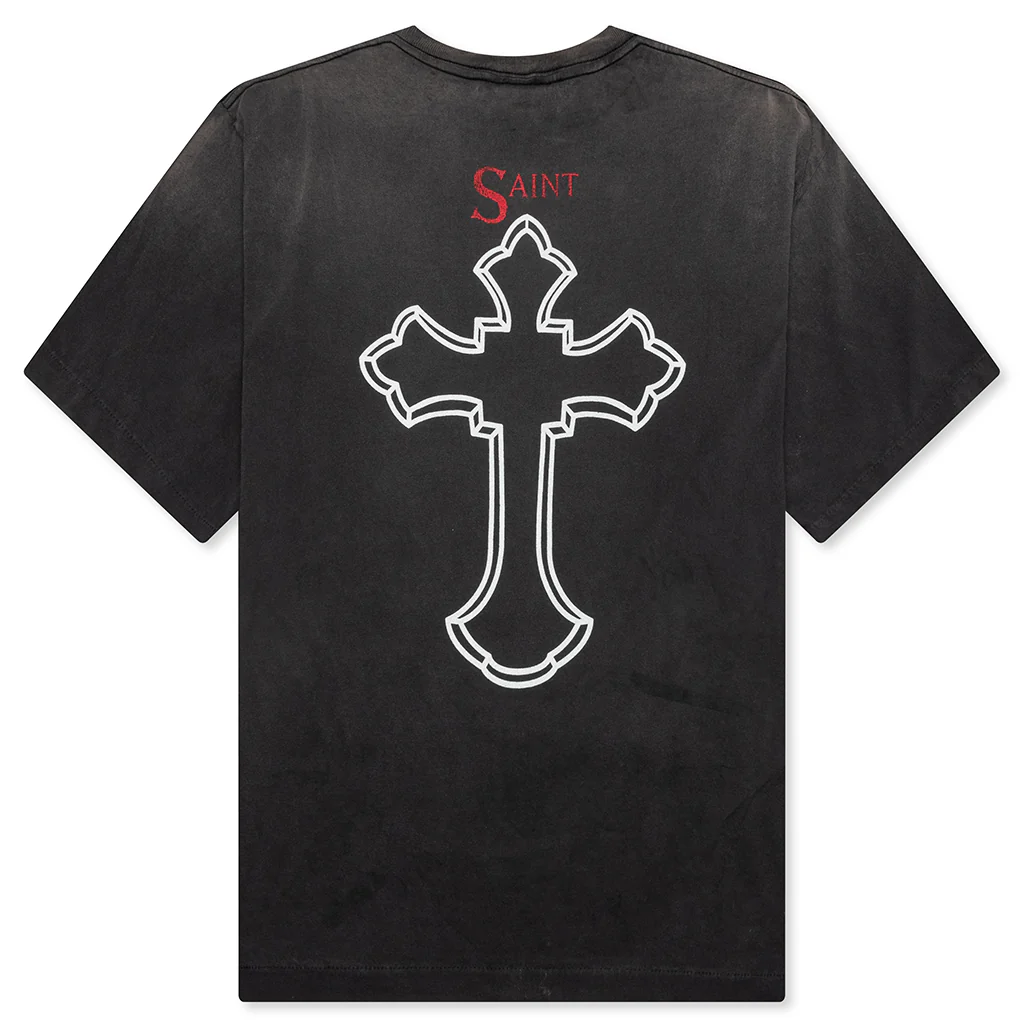 Saint Michael x 2Pac T-Shirt - Black - Image 2