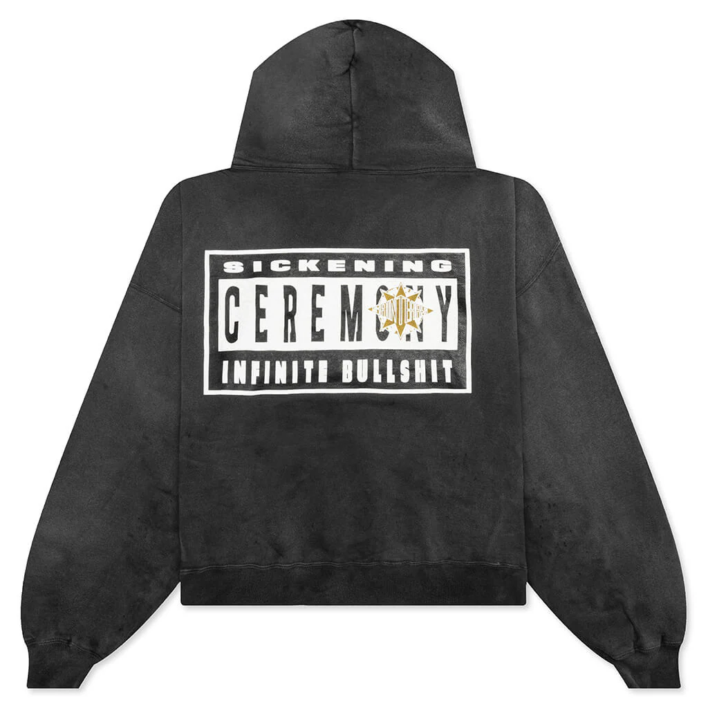 Saint Michael x Denim Tears Saint Tears Hoodie - Black - Image 2