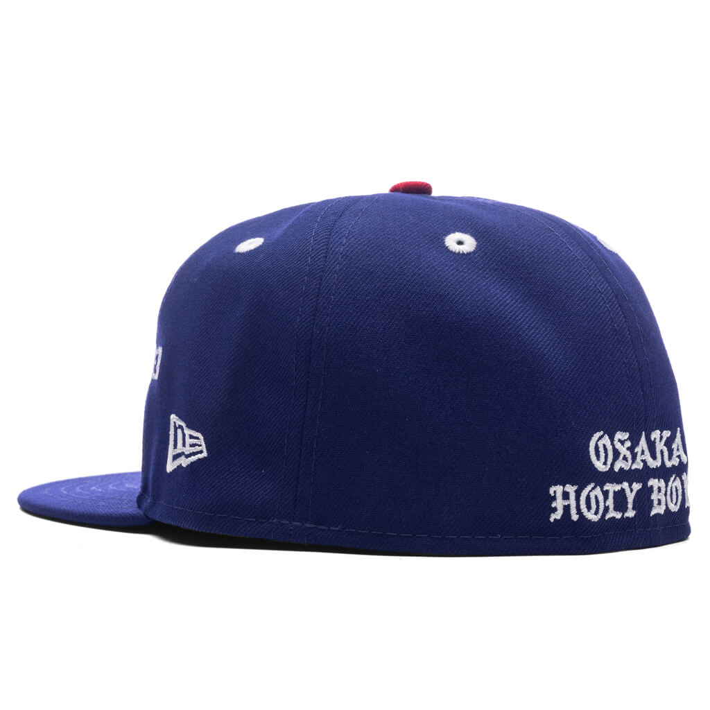 Saint Michael x Born X Raised x New Era Born Saint Cap - Blue - Image 6