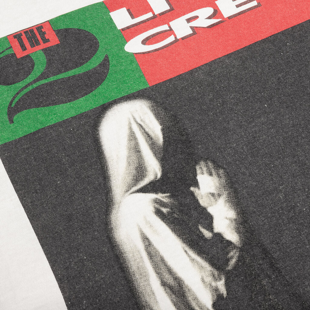 Saint Michael x Denim Tears Lives Tee  S/S Tee - White - Image 3