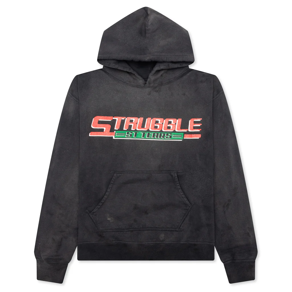 Saint Michael x Denim Tears Struggle Hoodie - Black