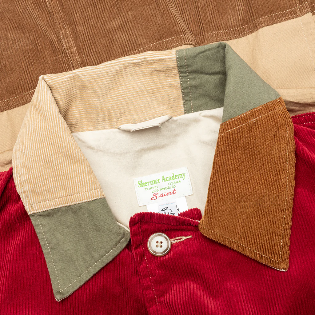 Saint Michael x Shermer Academy Safari Jacket - Multi - Image 3