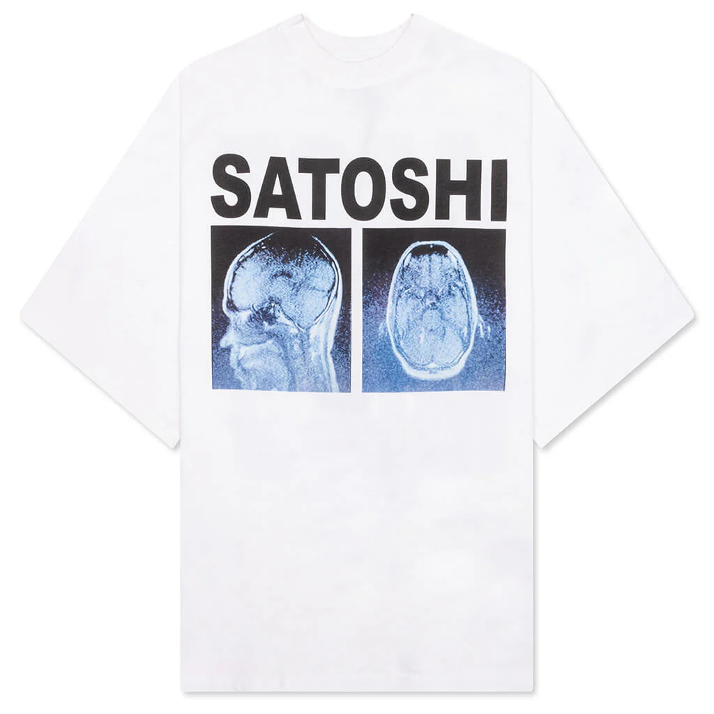 A Lot on My Mind Oversized Tee - White