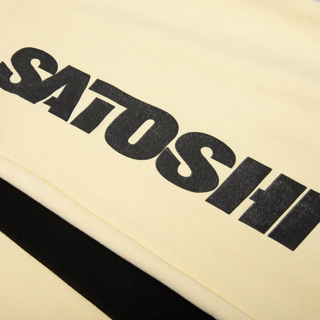 Moto Sweatpants - Beige - Image 4
