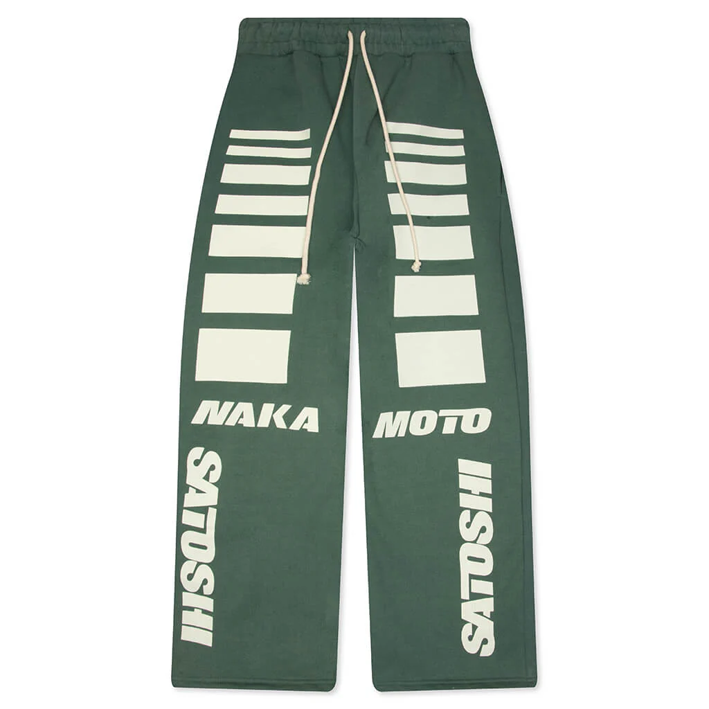 Moto Sweatpants - Green