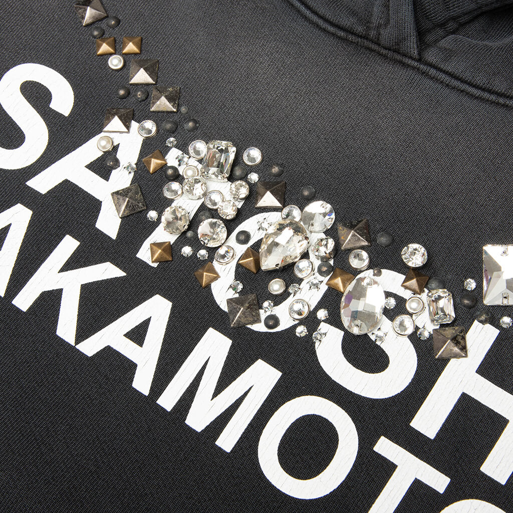 Satoshi Ice Hoodie - Washed Black - Image 4