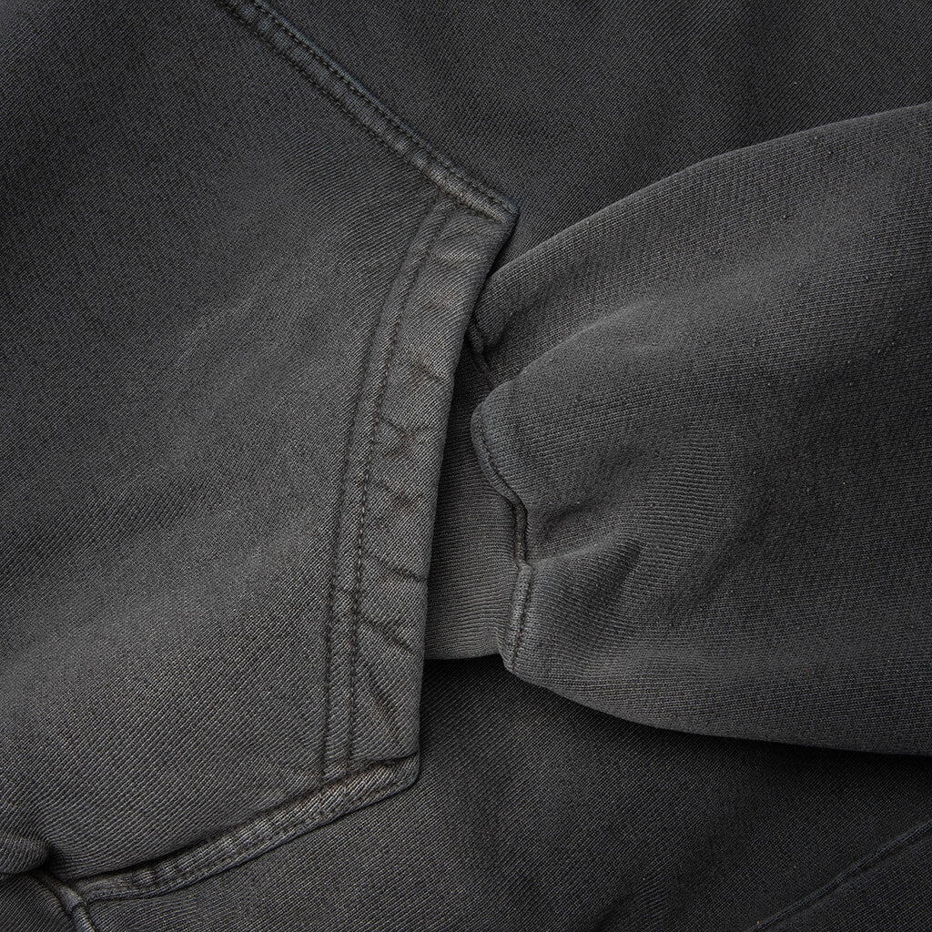 Satoshi Ice Hoodie - Washed Black - Image 5