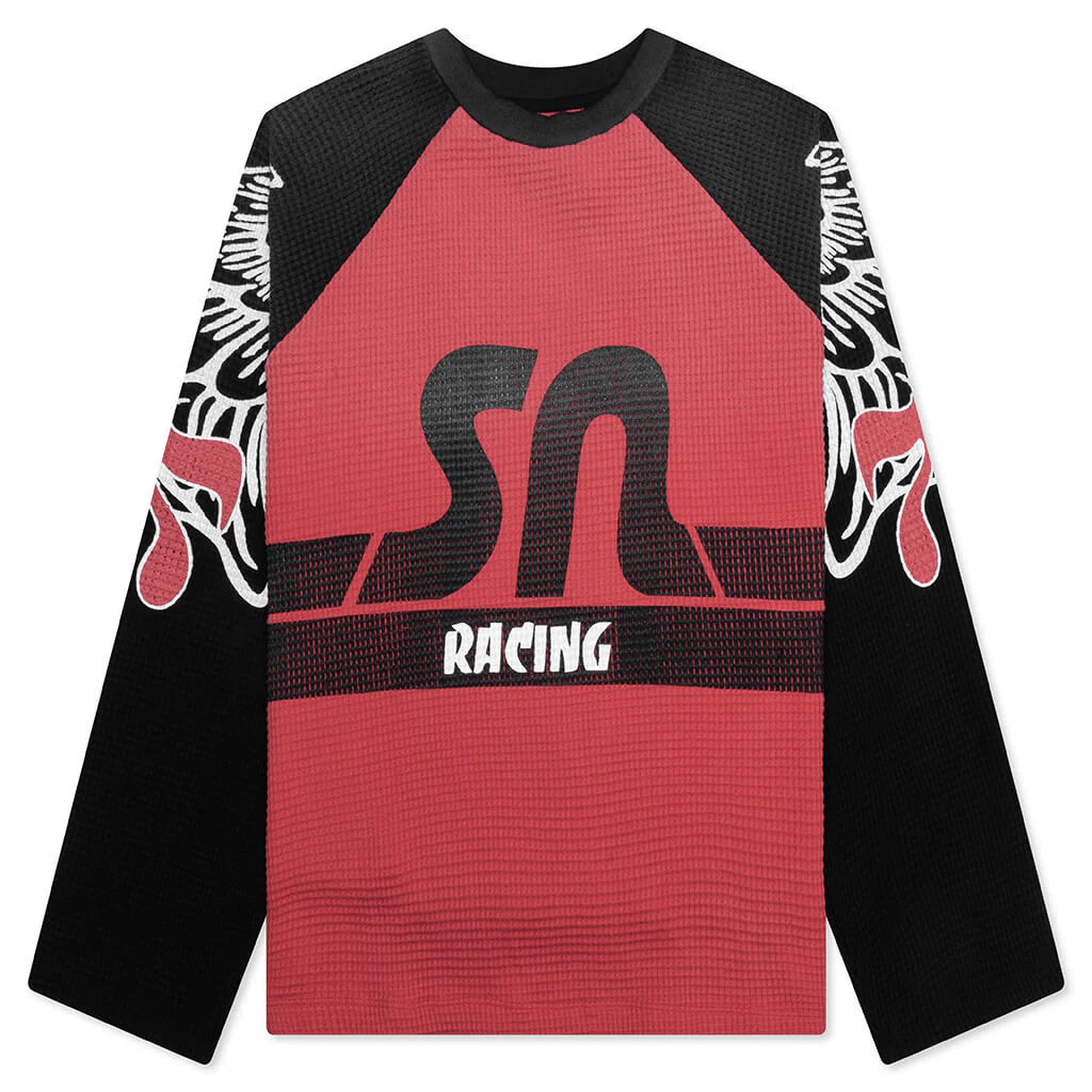 Satoshi Wings L/S - Red