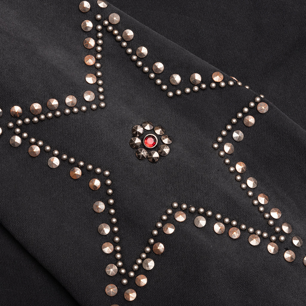 Star Studded Crewneck - Black - Image 4