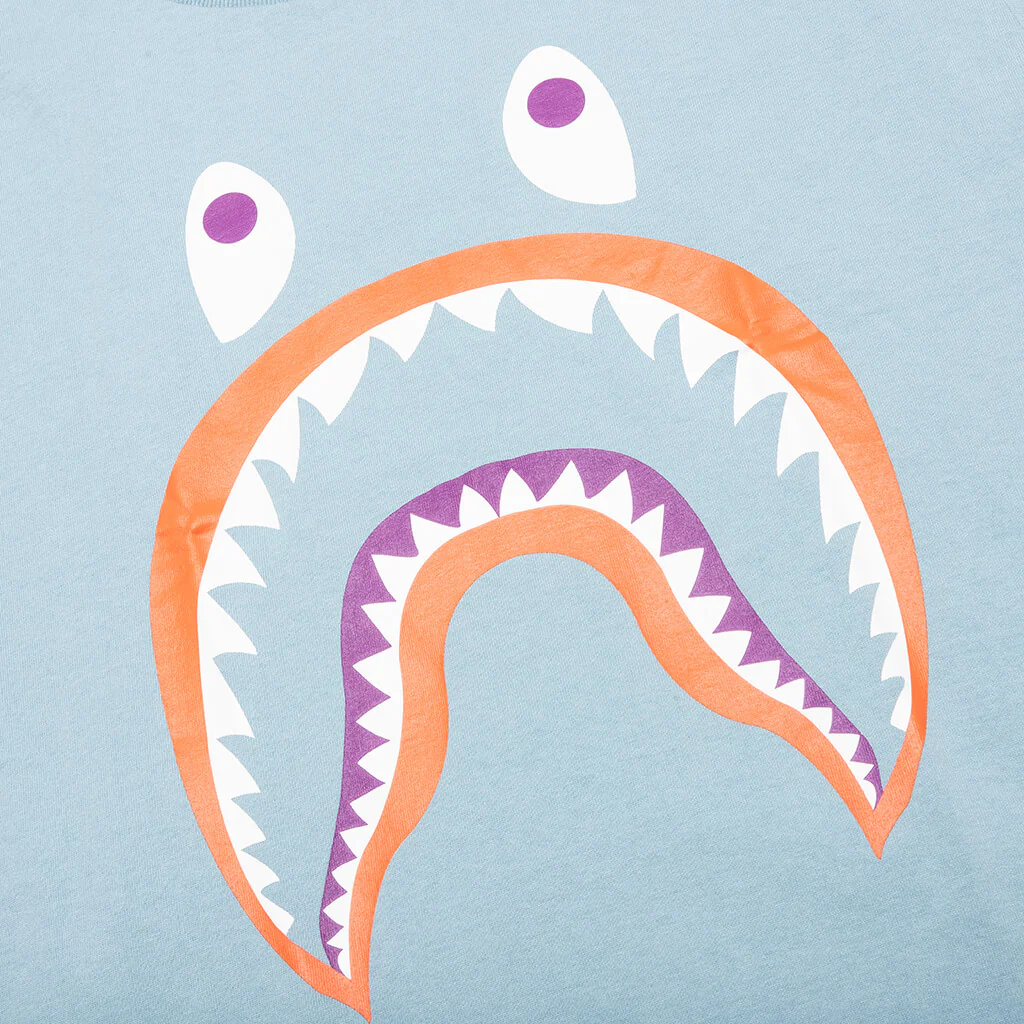 Colors Shark Ponr Tee - Sax - Image 4