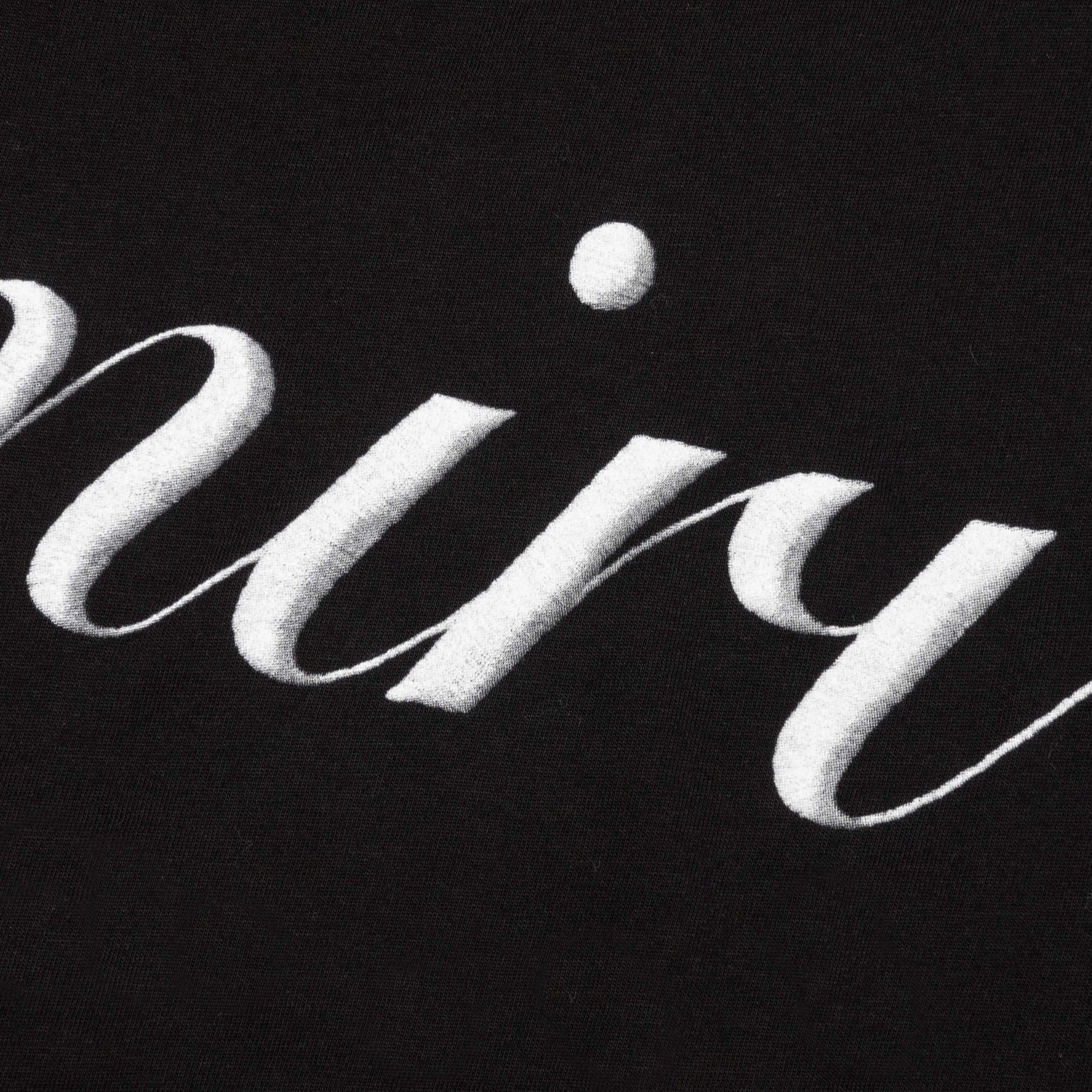 Script Logo Tee - Black - Image 5