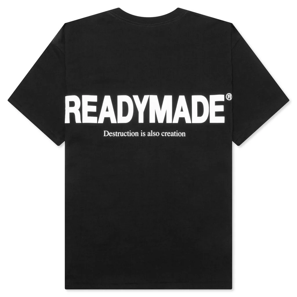 Smile S/S T-Shirt - Black - Image 2