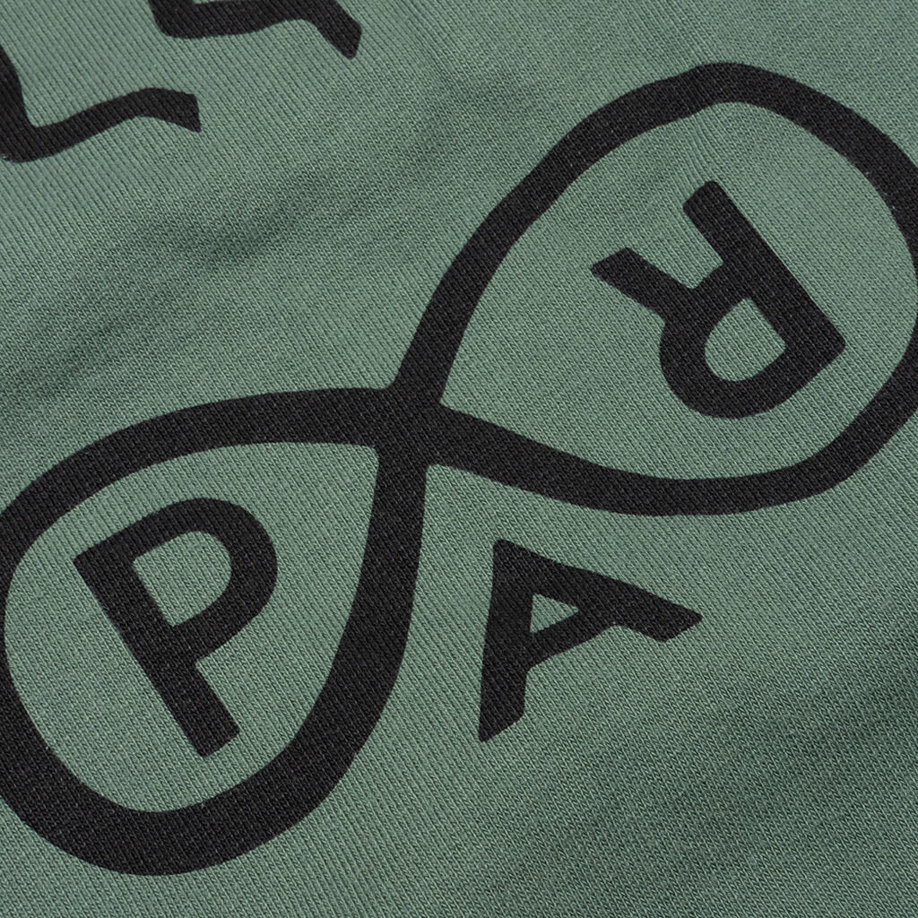 Snaked by a Horse Crewneck Sweatshirt - Pine Green - Image 5